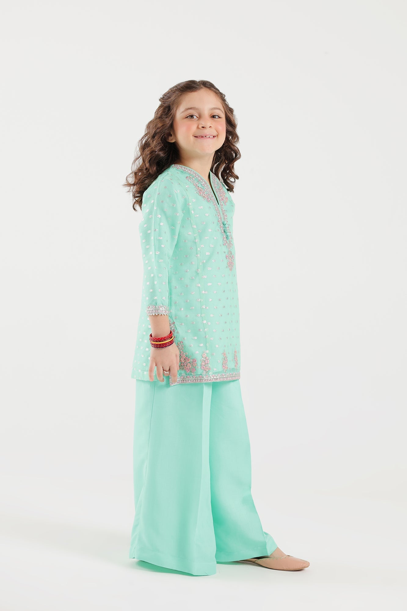 Ethnic - EMBROIDERED SUIT (E0280/404/609 E0280/304/609)