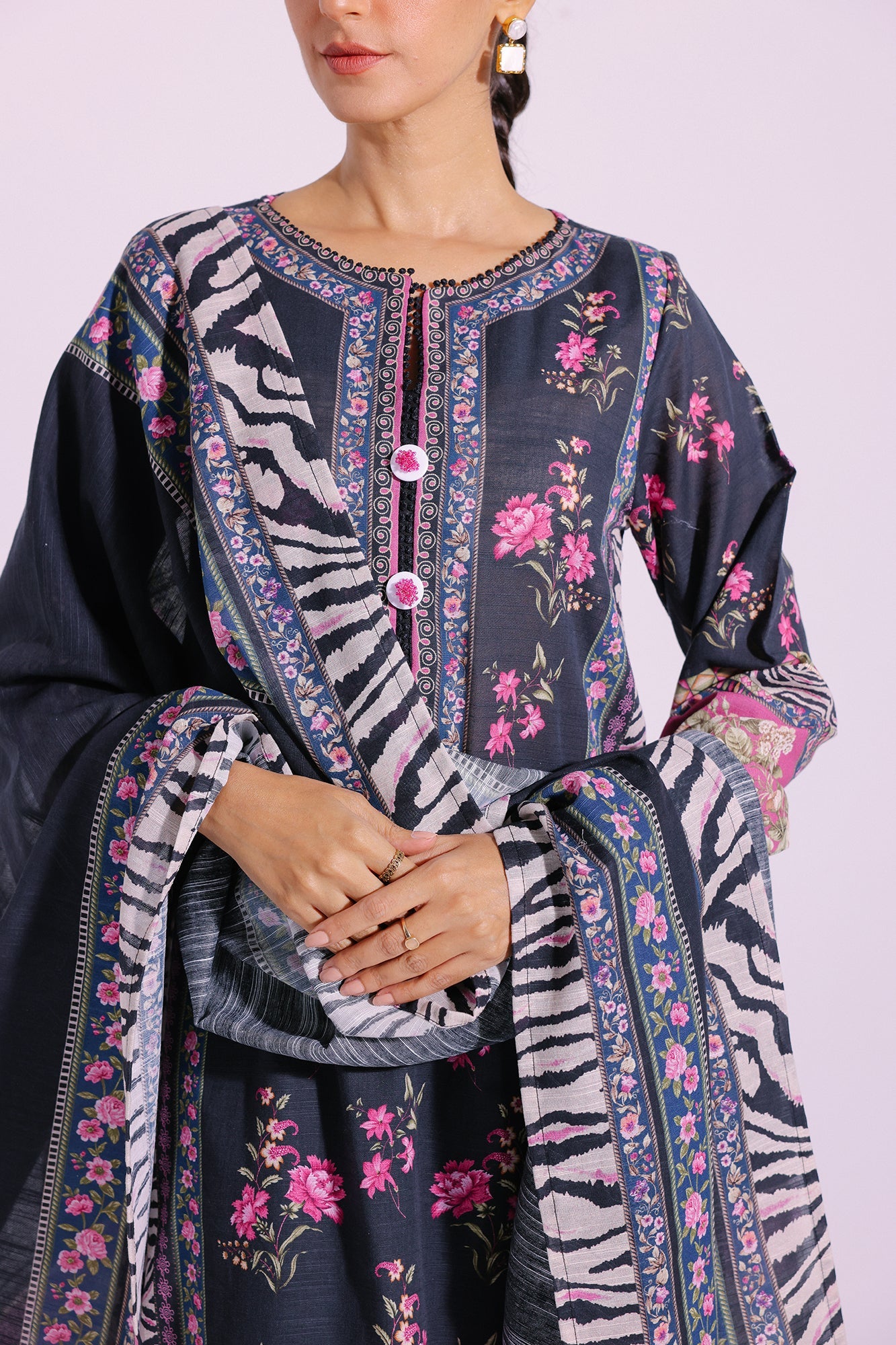 Ethnic - PRINTED SUIT (E0282/202/902)