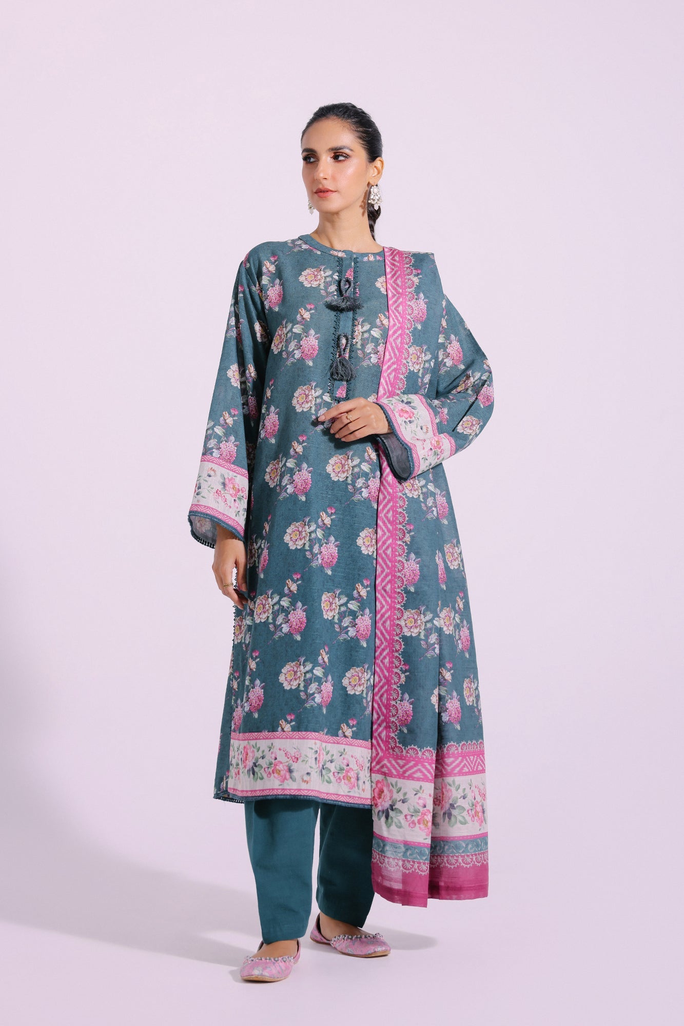 Ethnic - PRINTED SUIT (E0283/202/711)