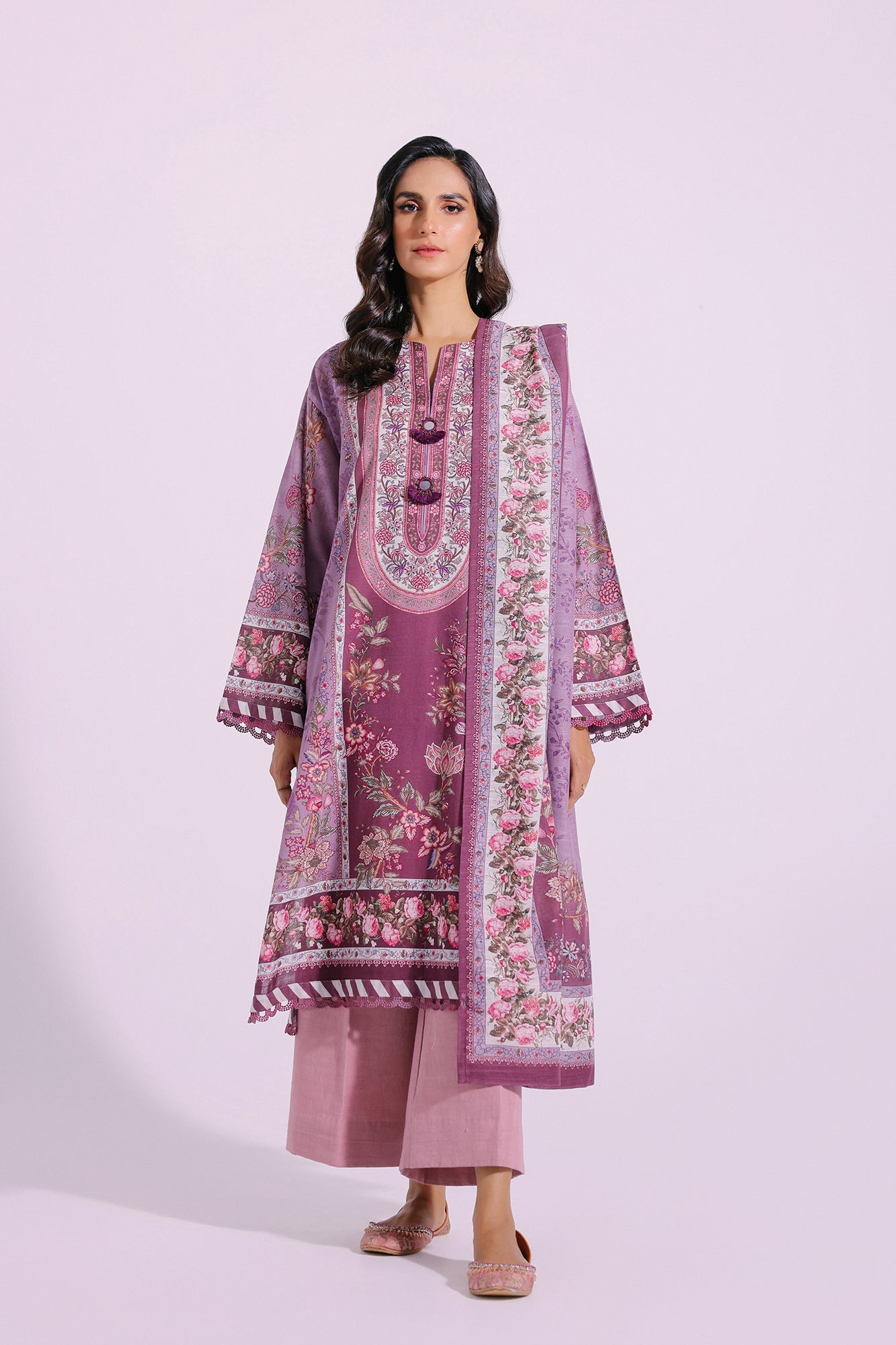 Ethnic - PRINTED SUIT (E0284/202/517)