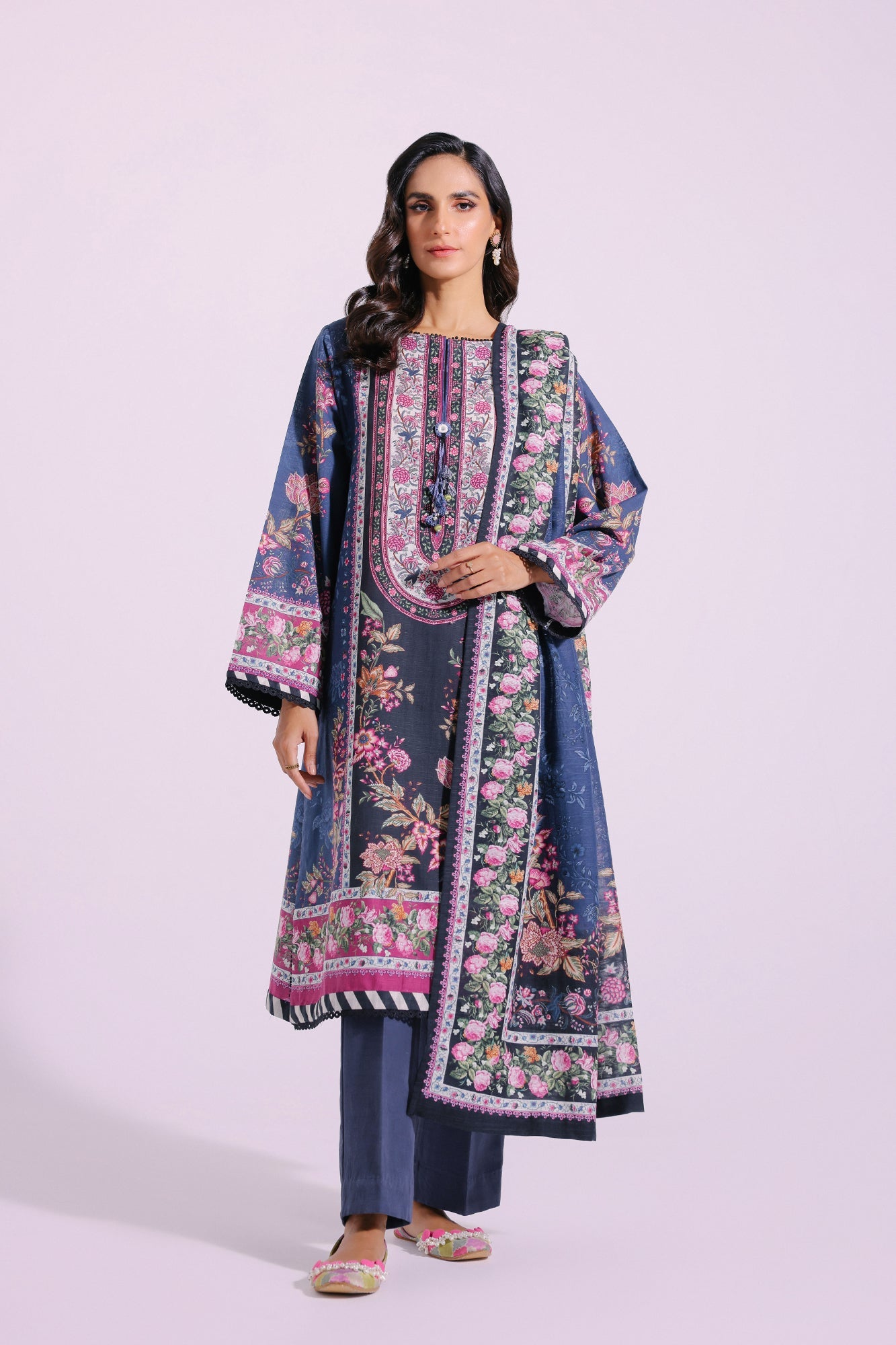 Ethnic - PRINTED SUIT (E0284/202/902)