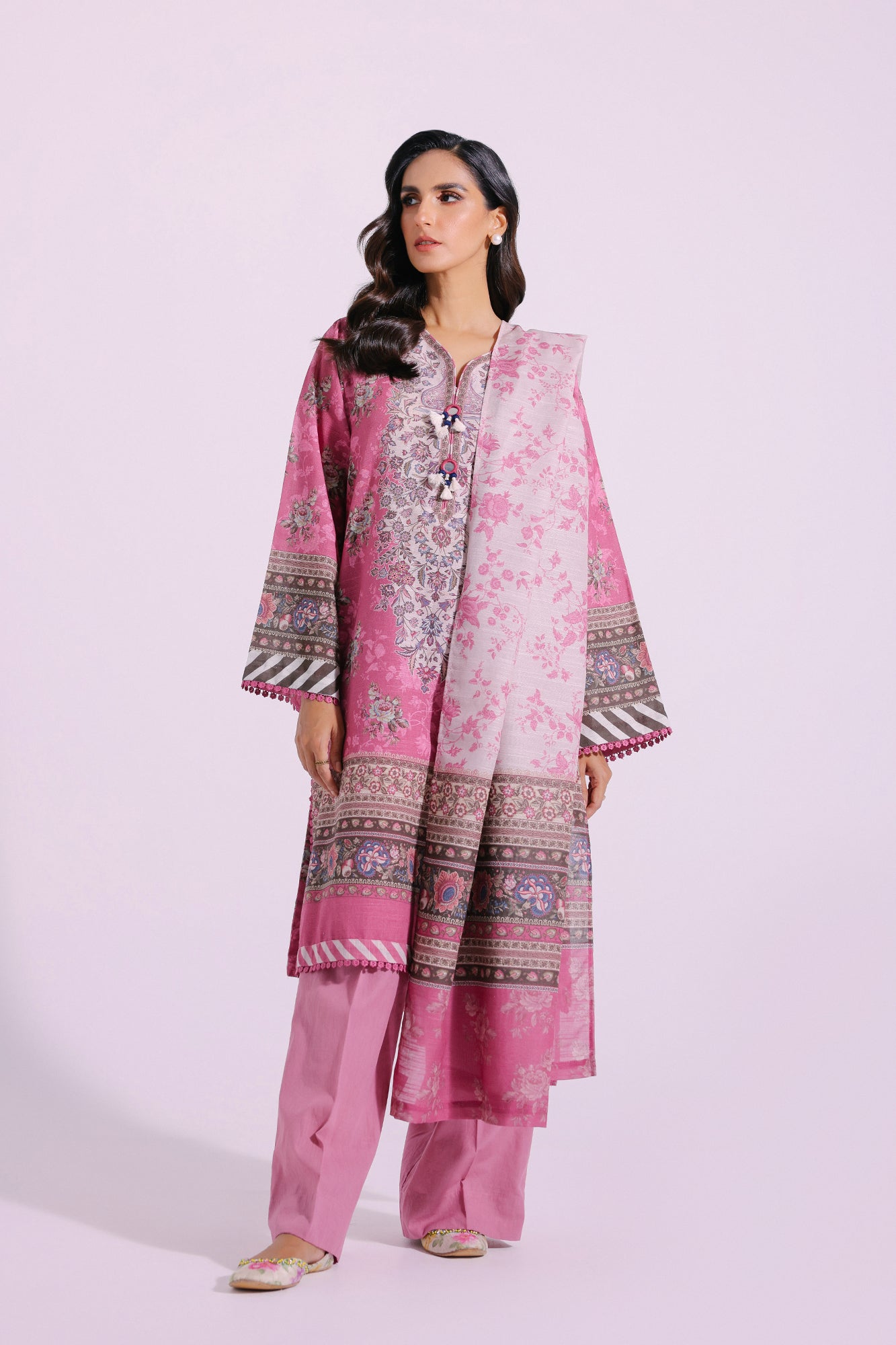 Ethnic - PRINTED SUIT (E0286/202/410)