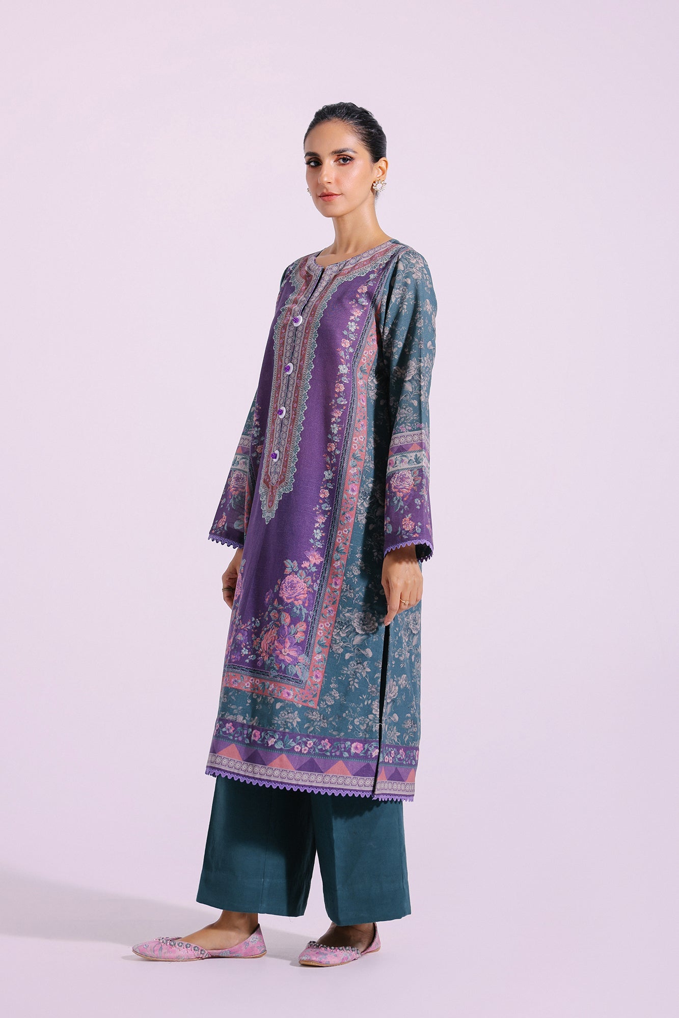 Ethnic - PRINTED SUIT (E0291/202/602)