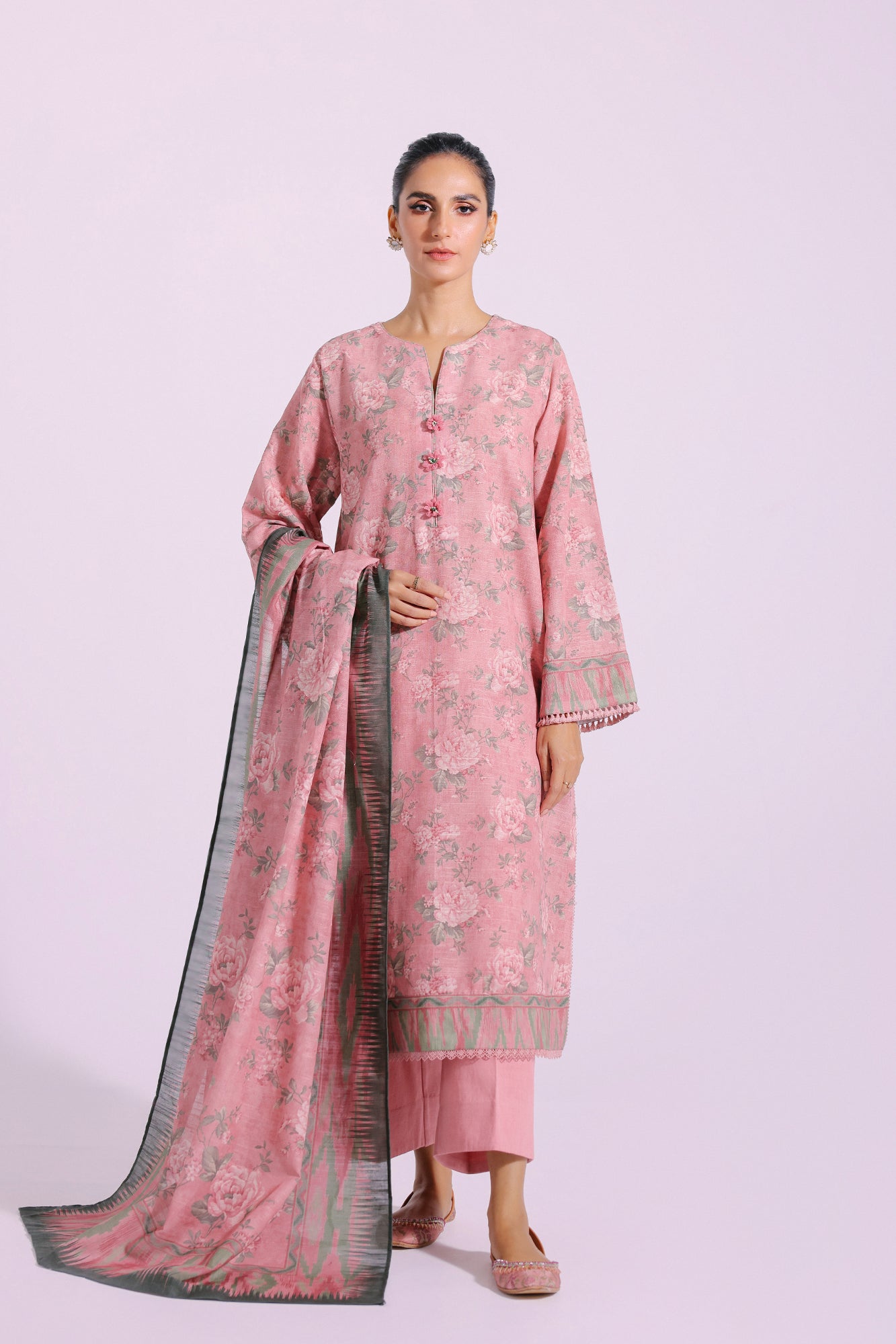 Ethnic - PRINTED SUIT (E0292/202/816)