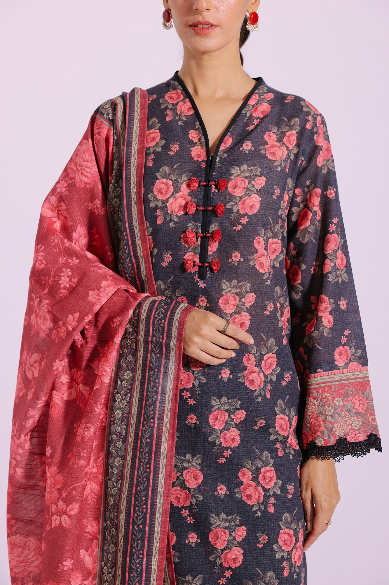 Ethnic - PRINTED SUIT (E0293/202/902)