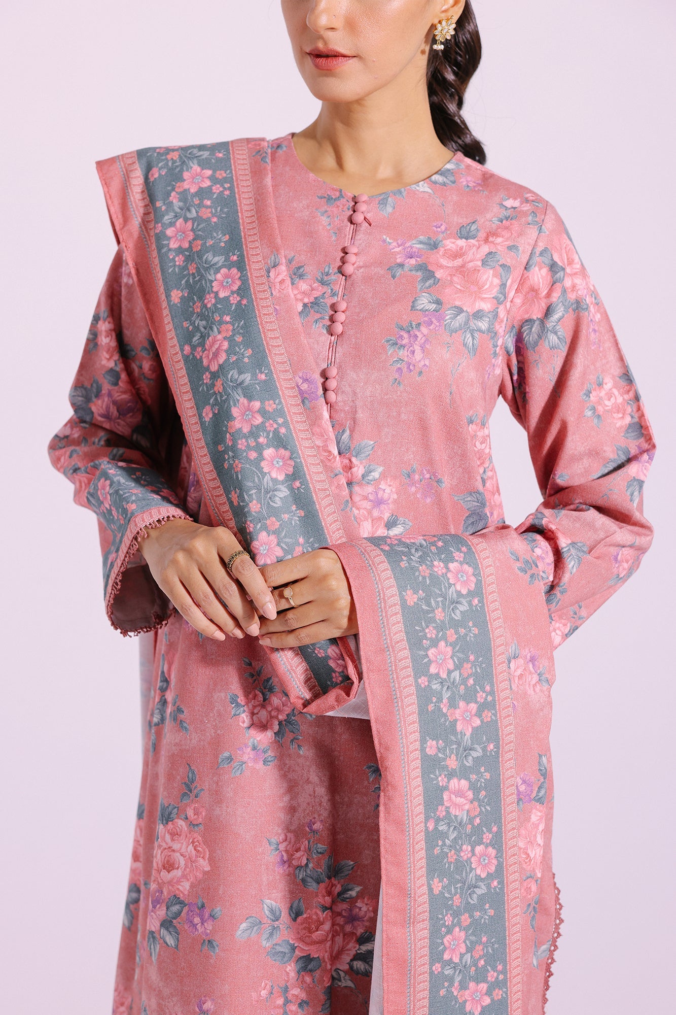 Ethnic - PRINTED SUIT (E0297/202/815)