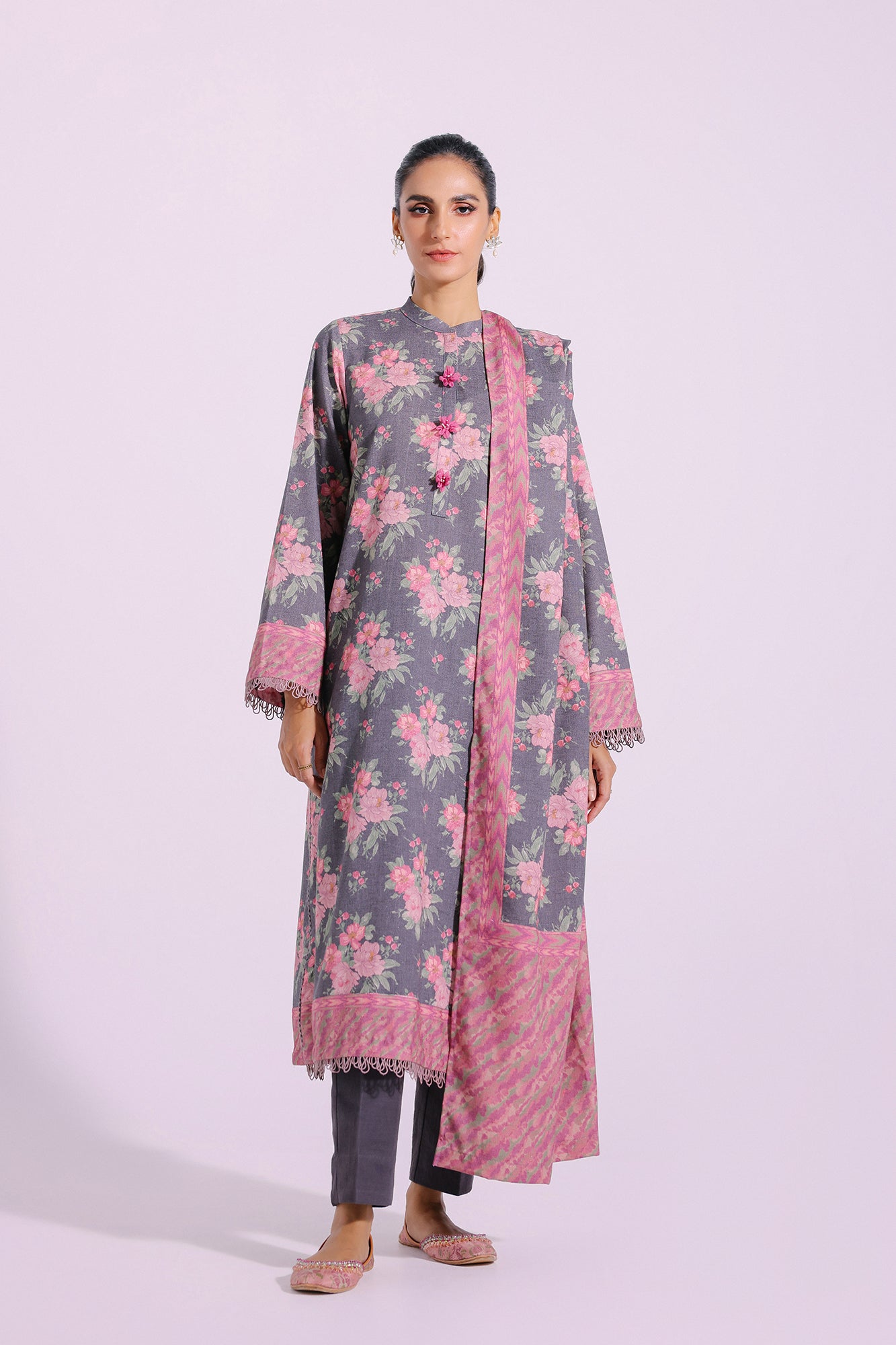 Ethnic - PRINTED SUIT (E0299/202/116)