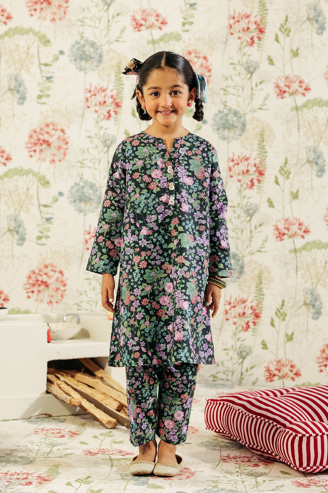 Ethnic - PRINTED SUIT (E0302/402/902 E0302/302/902)