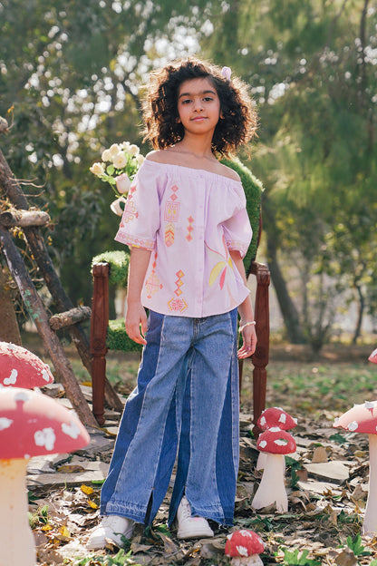 Ethnic - EMBROIDERED TOP (E0318/301/513)