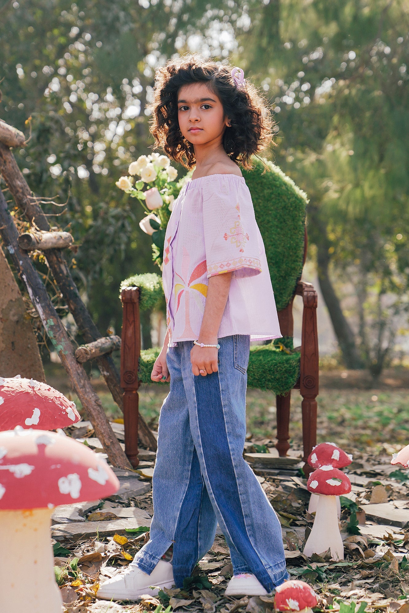 Ethnic - EMBROIDERED TOP (E0318/301/513)