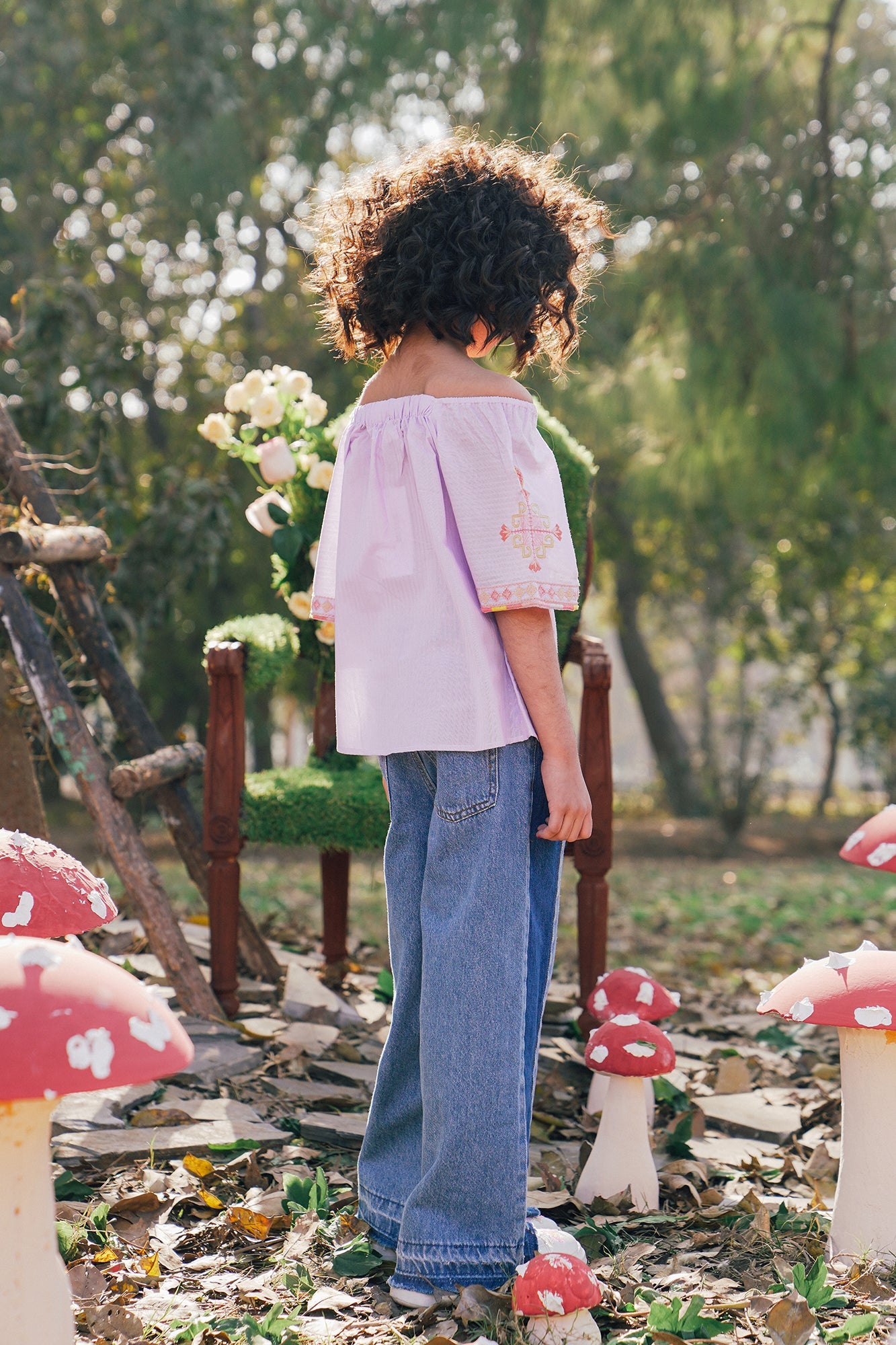 Ethnic - EMBROIDERED TOP (E0318/301/513)