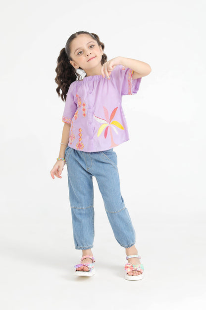 Ethnic - EMBROIDERED TOP (E0318/301/513)