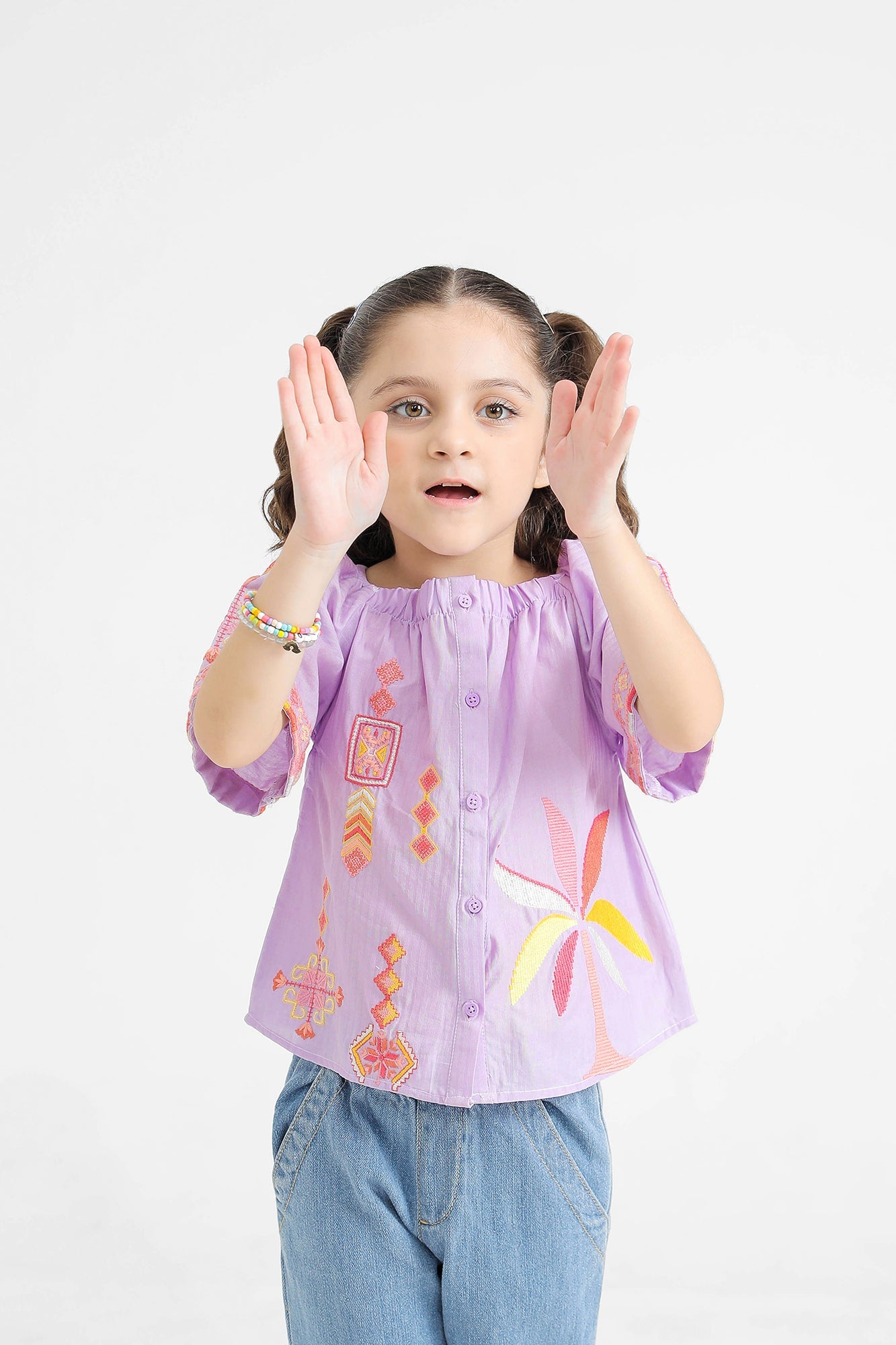 Ethnic - EMBROIDERED TOP (E0318/301/513)