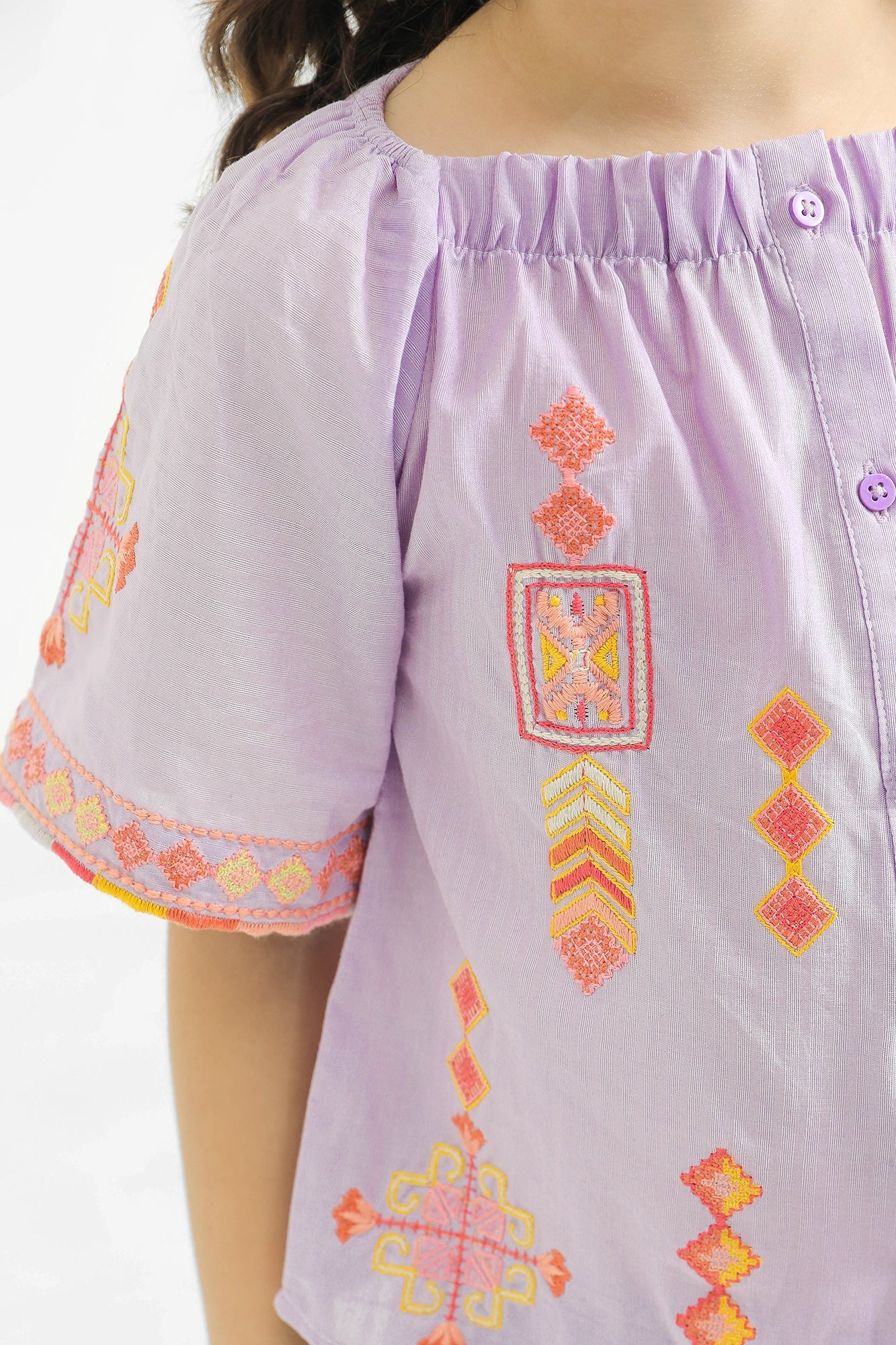 Ethnic - EMBROIDERED TOP (E0318/301/513)