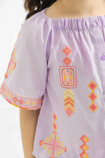 Ethnic - EMBROIDERED TOP (E0318/301/513)
