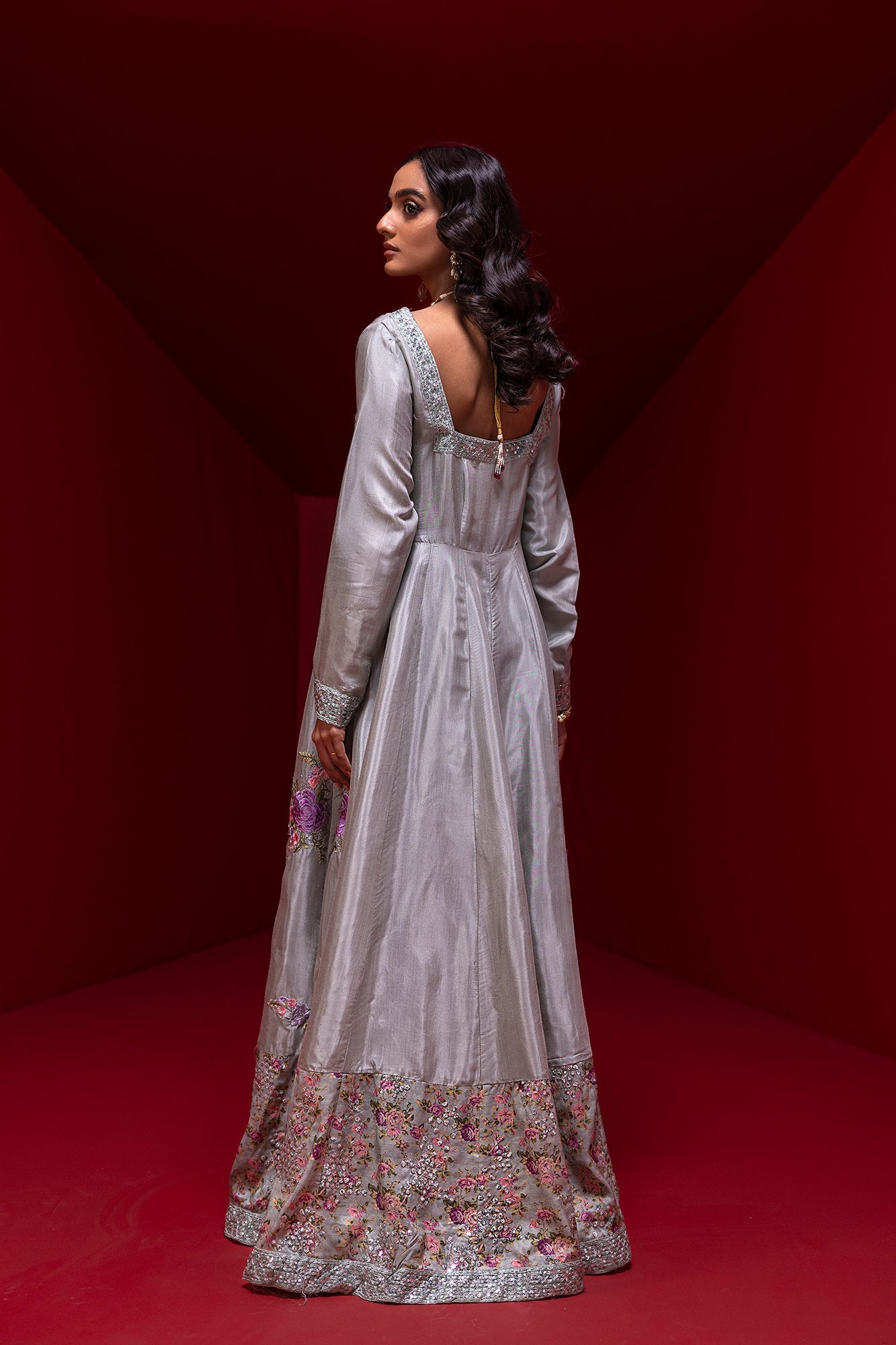 Ethnic - EMBROIDERED PISHWAS (E0326/104/129)