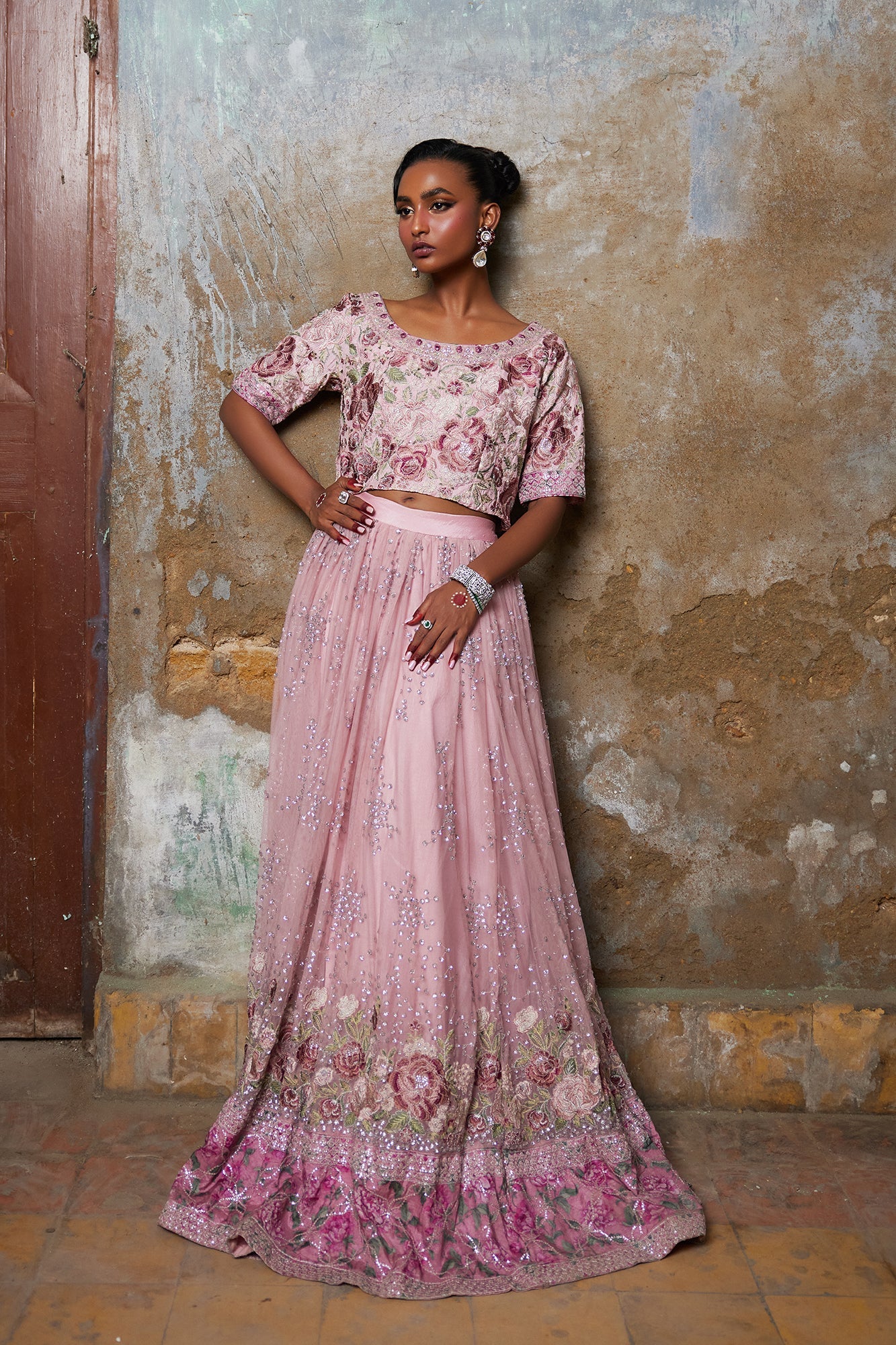 Ethnic - EMBROIDERED SUIT (E0371/104/426)