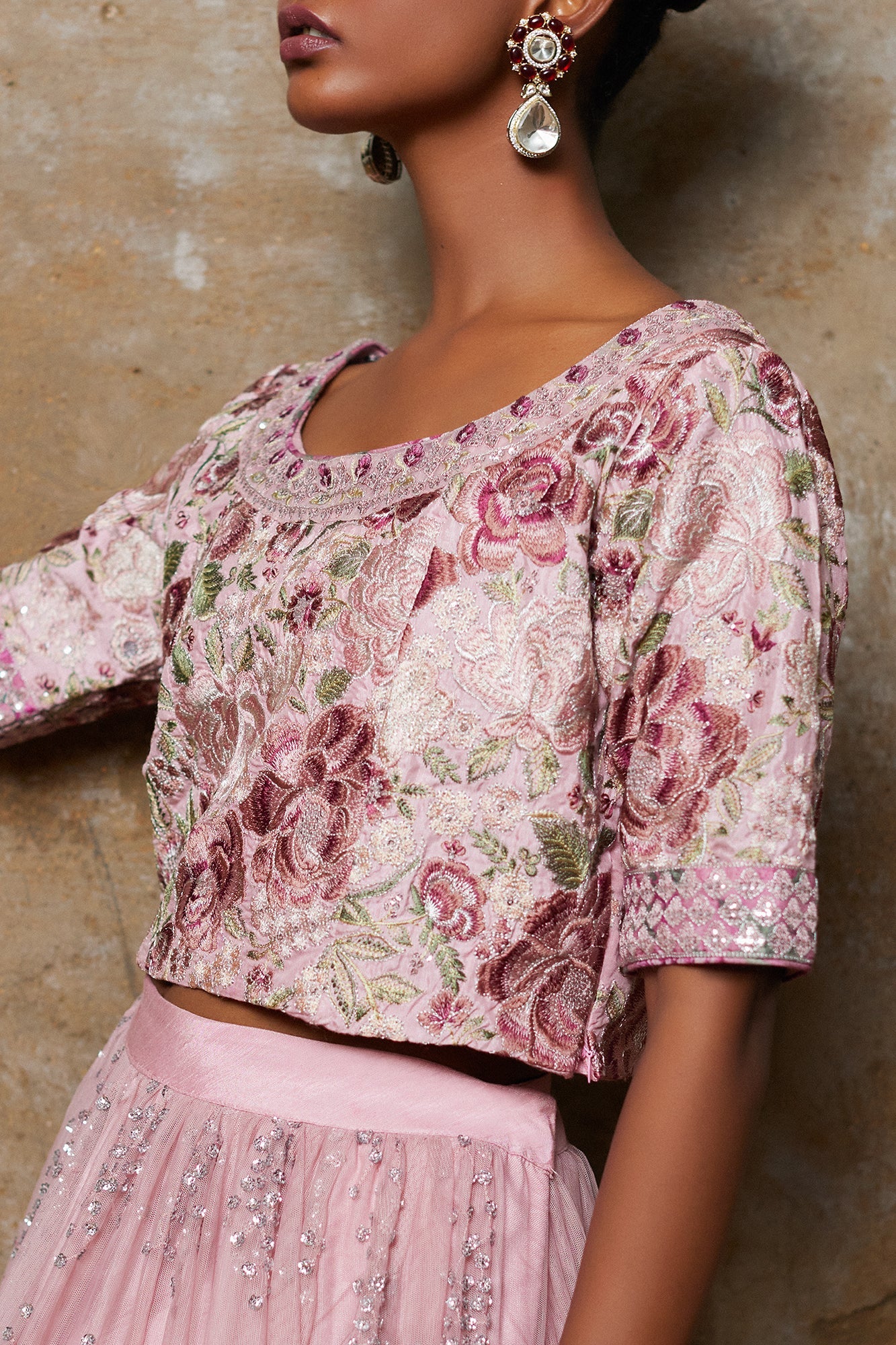 Ethnic - EMBROIDERED SUIT (E0371/104/426)