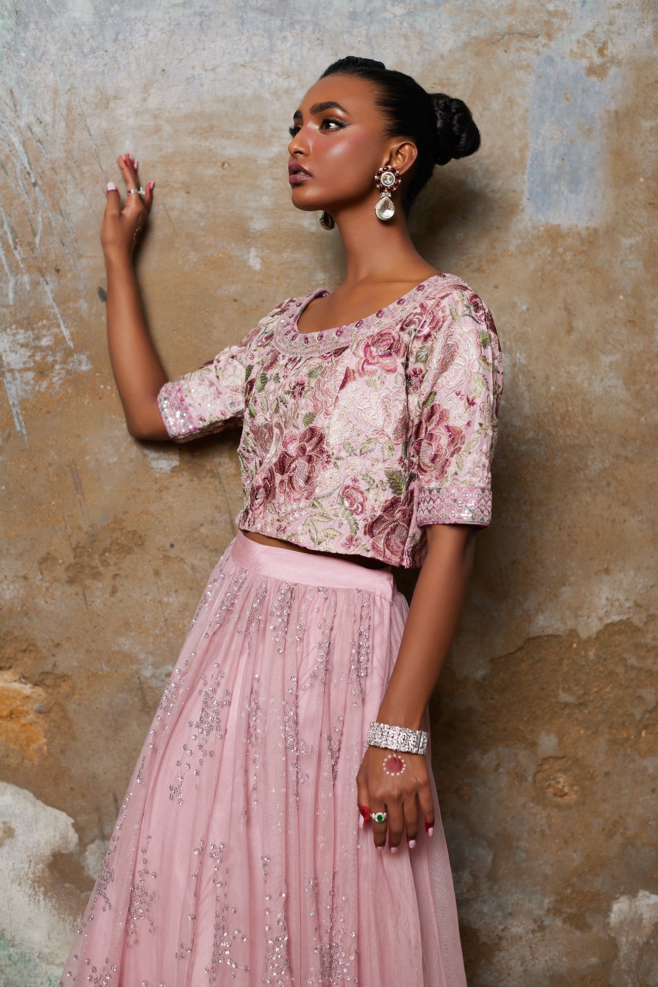 Ethnic - EMBROIDERED SUIT (E0371/104/426)