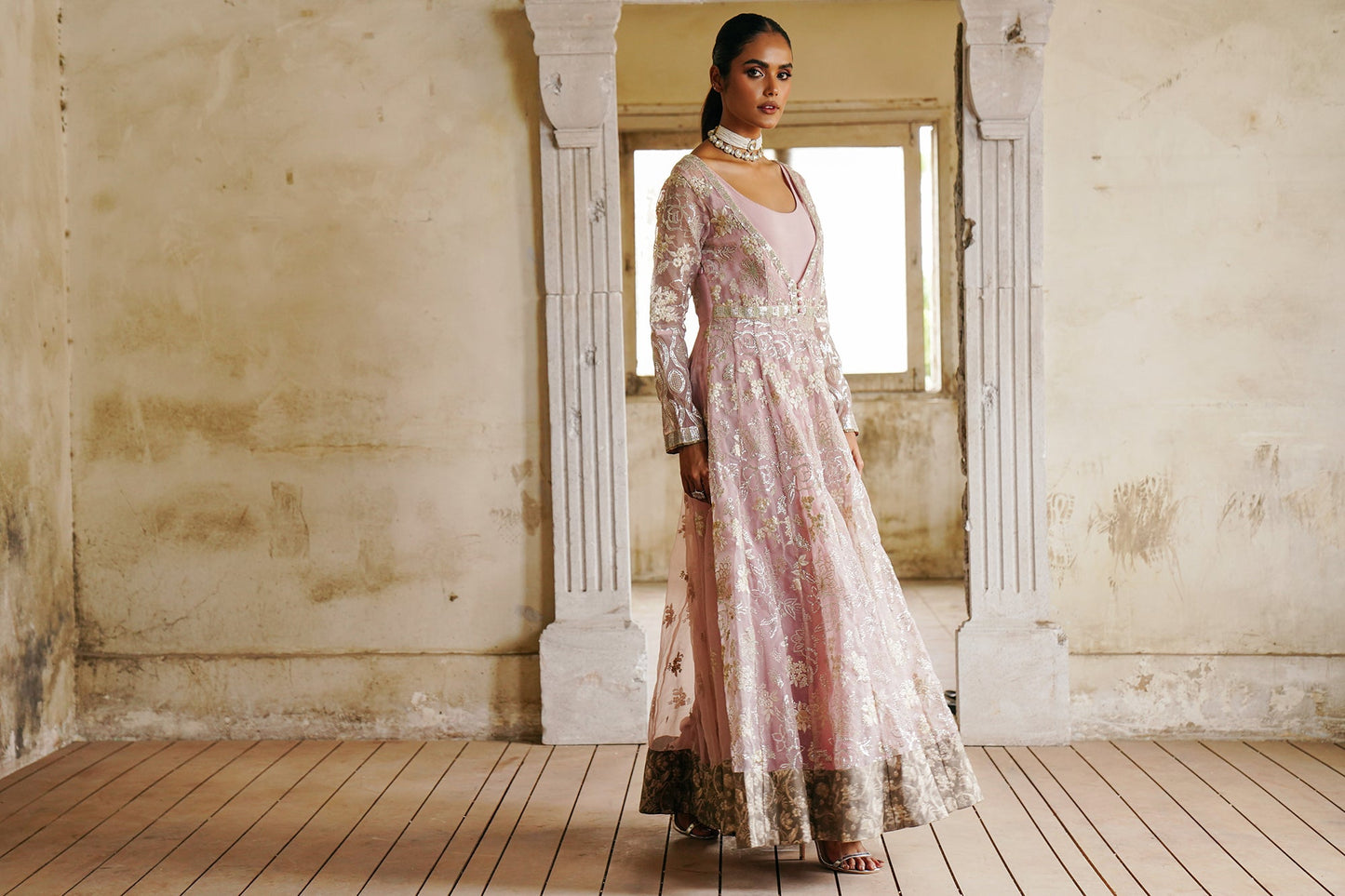 Ethnic - EMBROIDERED SUIT (E0393/104/426)