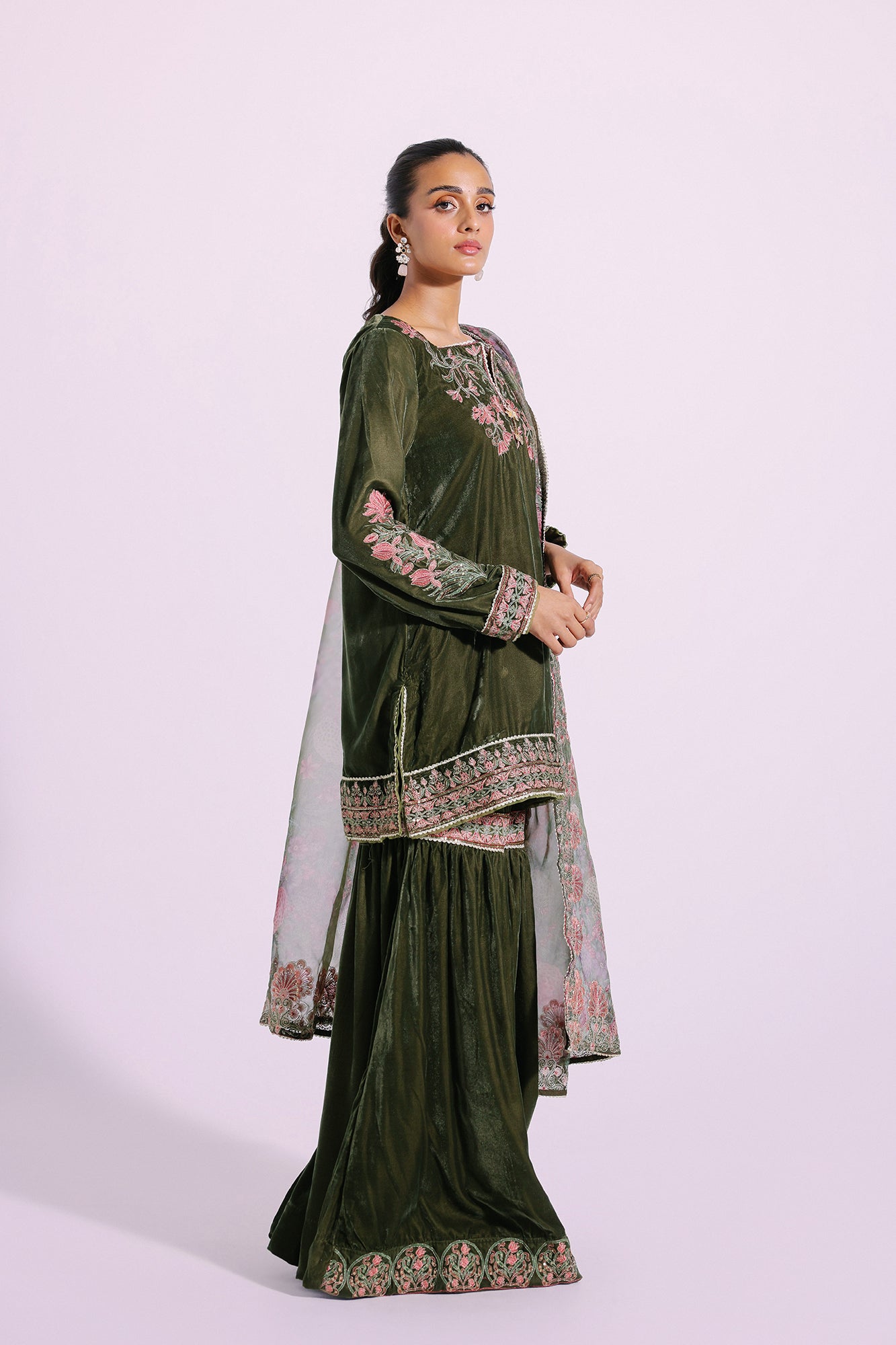 Ethnic - EMBROIDERED SUIT (E0450/105/120)