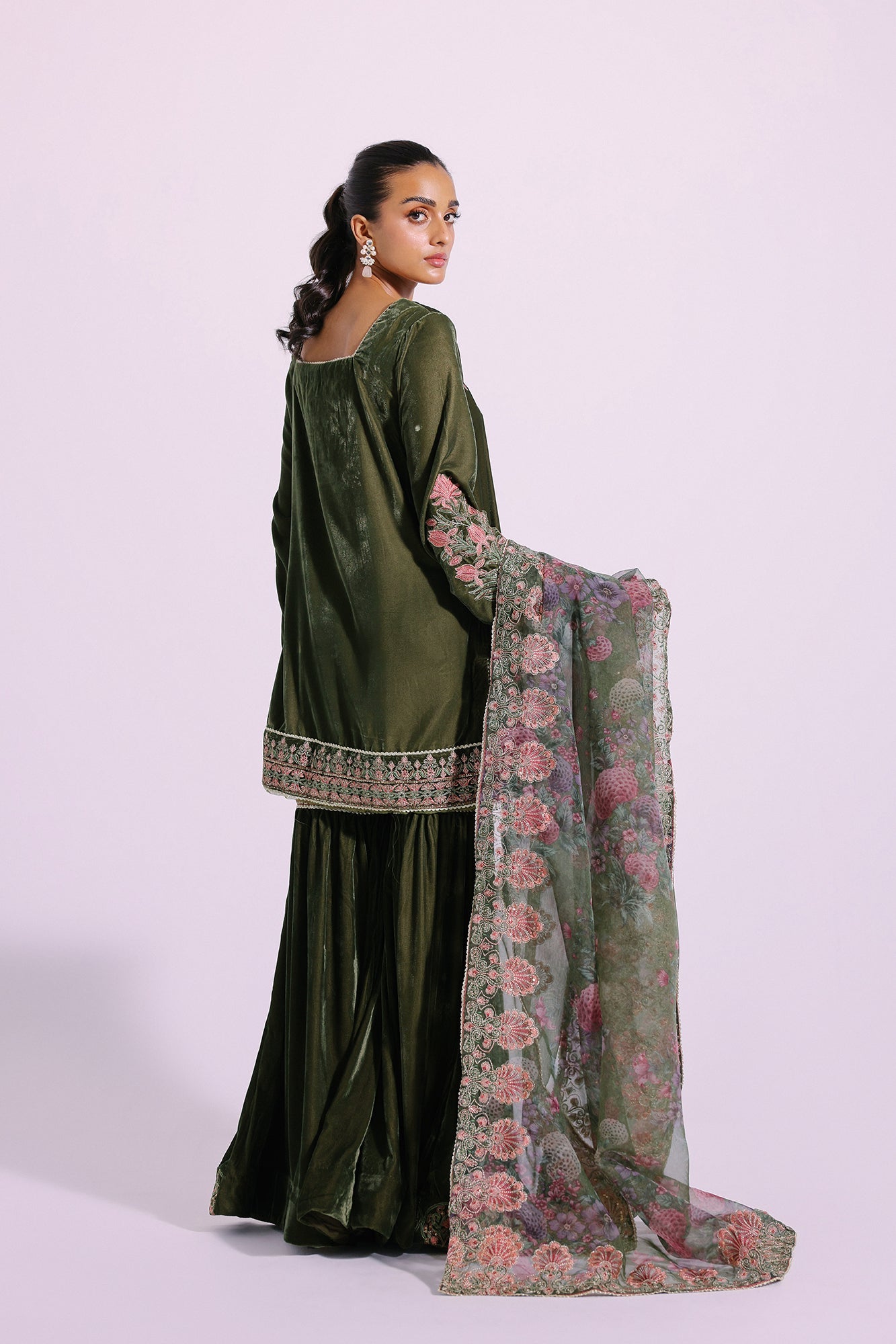 Ethnic - EMBROIDERED SUIT (E0450/105/120)