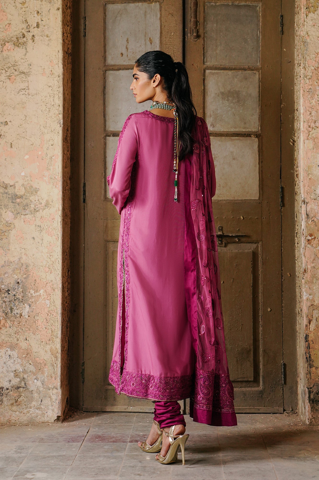 Ethnic - EMBROIDERED SUIT (E0462/105/409)