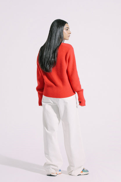 Ethnic - KNIT CARDIGAN WITH GEM BUTTONS (E0528/108/309)