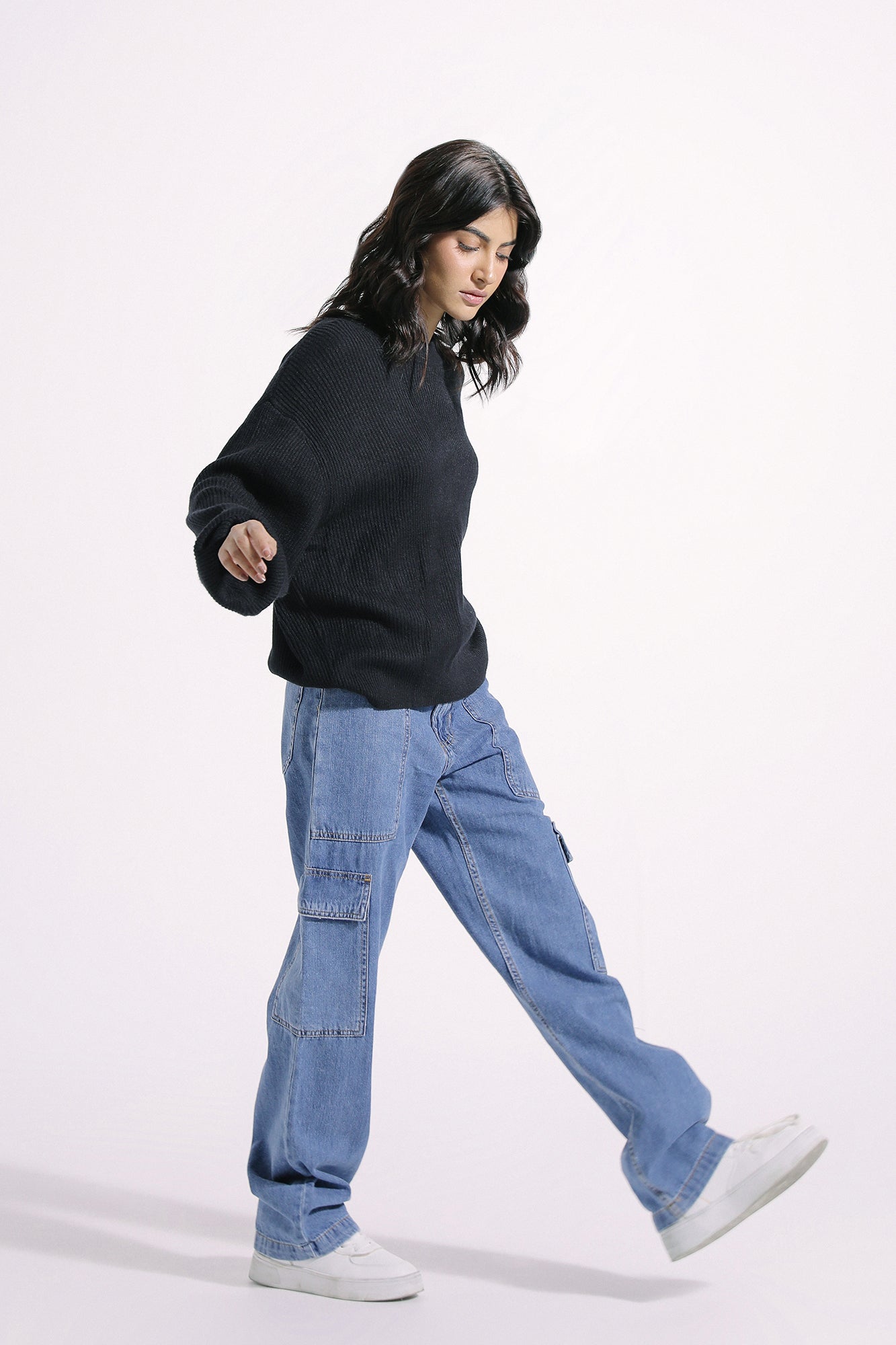 Ethnic - OVERSIZE SWEATER (E0531/108/902)