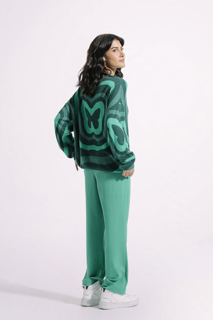 Ethnic - PSYCHEDELIC JACQUARD SWEATER (E0546/108/710)