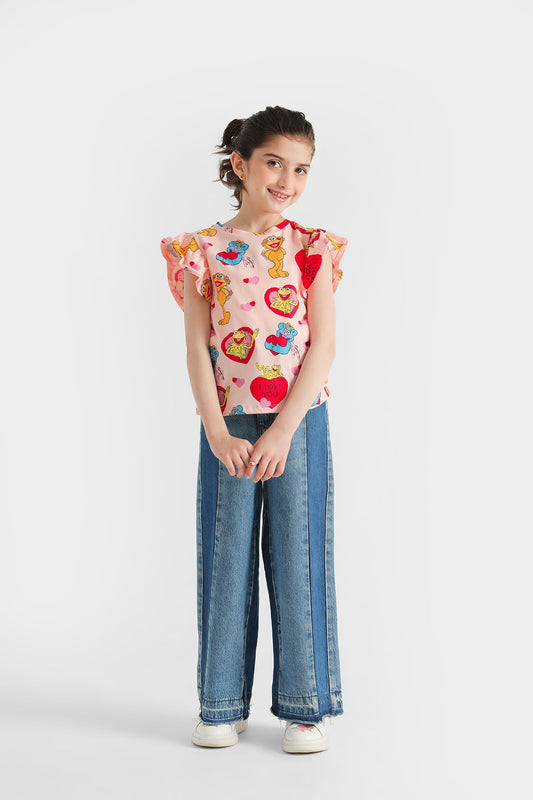 Ethnic - PRINTED T-SHIRT (E0606/401/129)