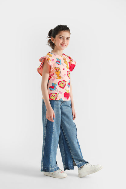 Ethnic - PRINTED T-SHIRT (E0606/401/129)