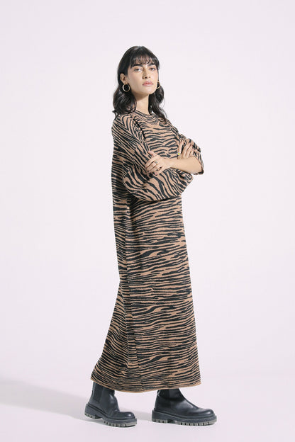 Ethnic - JACQUARD KNIT DRESS (E0649/108/902)