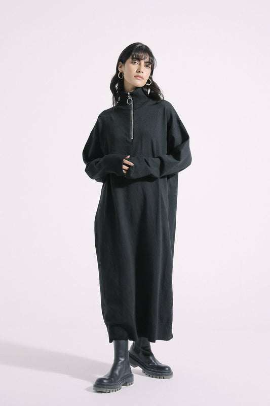 Ethnic - BAGG KNIT DRESS WITH ZIP (E0655/108/902)