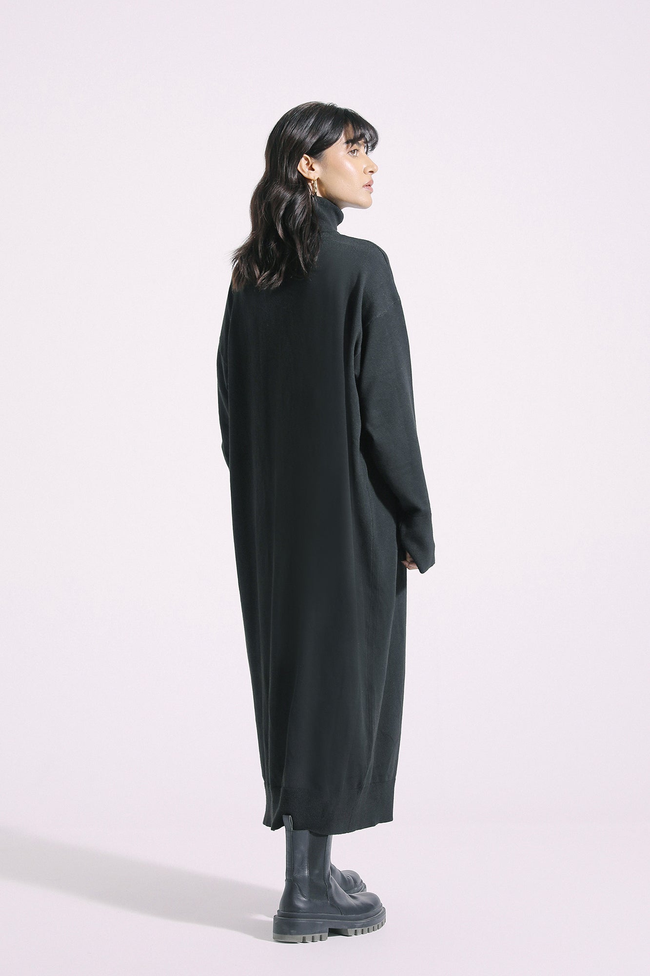 Ethnic - BAGG KNIT DRESS WITH ZIP (E0655/108/902)