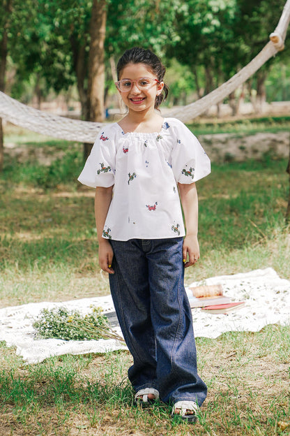 Ethnic - EMBROIDERED TOP (E0666/401/001)