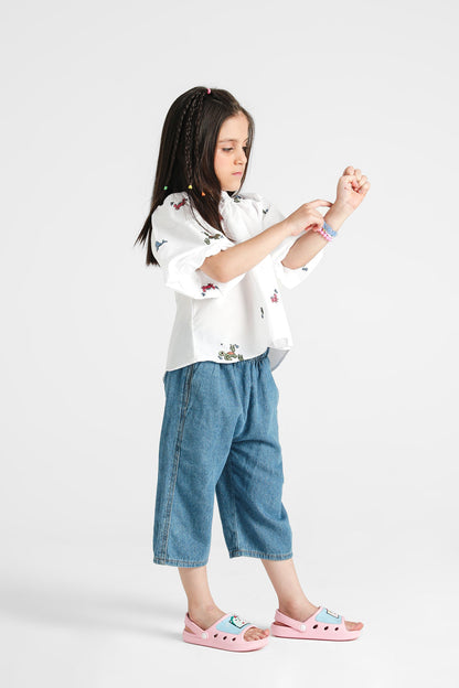 Ethnic - EMBROIDERED TOP (E0666/401/001)