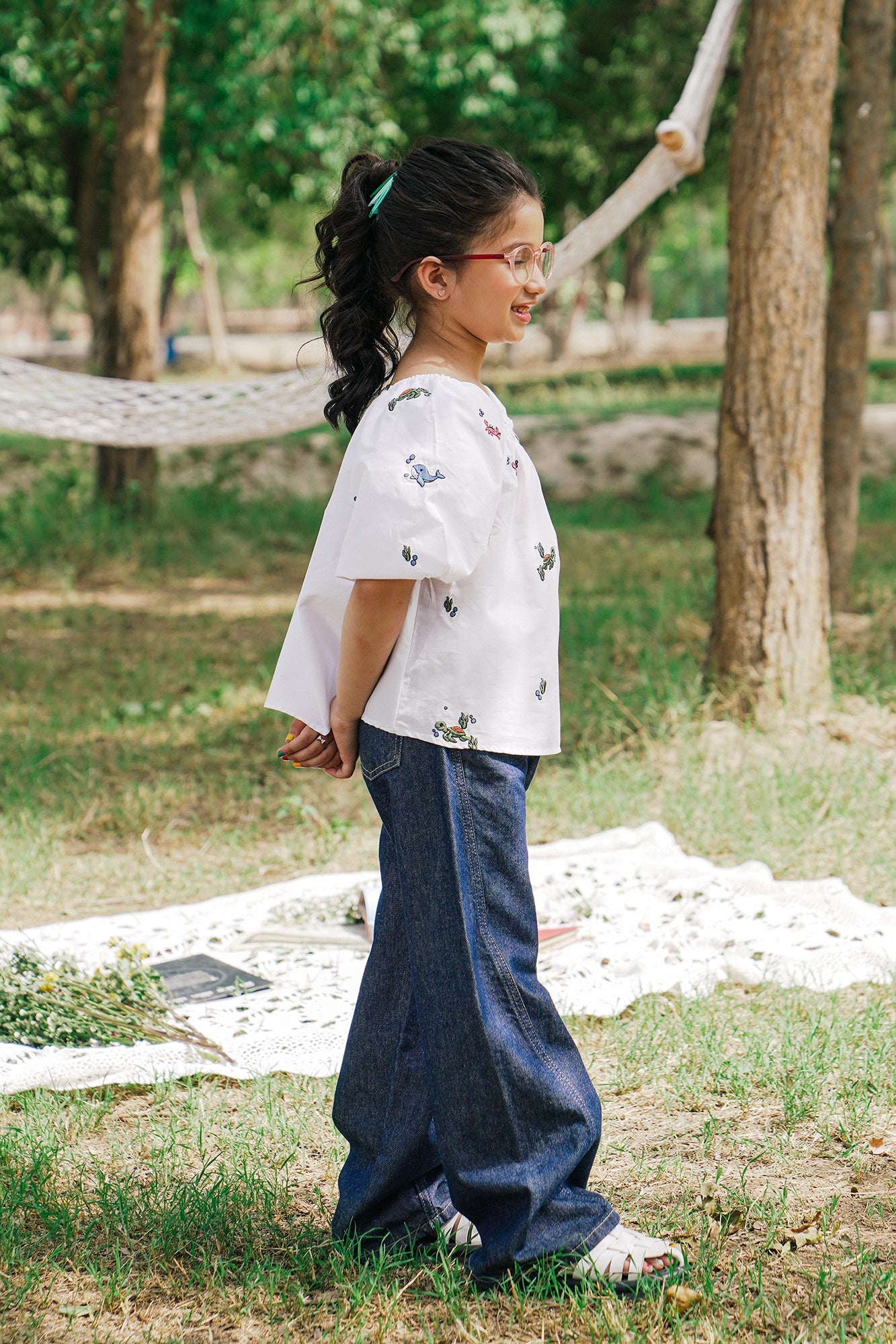 Ethnic - EMBROIDERED TOP (E0666/401/001)