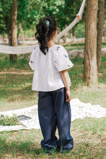 Ethnic - EMBROIDERED TOP (E0666/401/001)