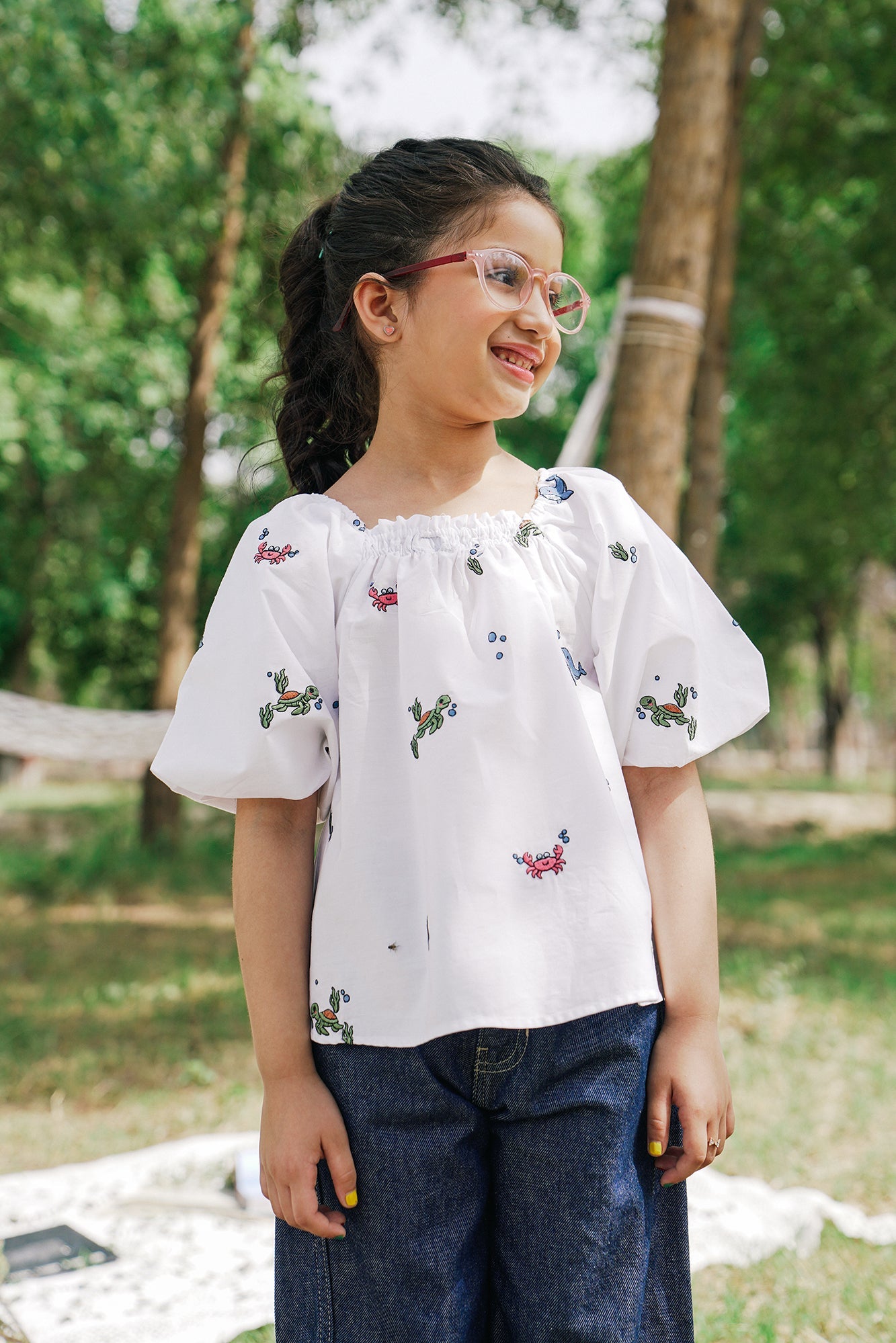 Ethnic - EMBROIDERED TOP (E0666/401/001)