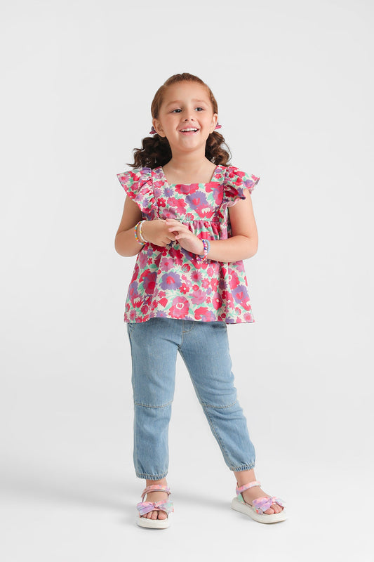 Ethnic - PRINTED TOP (E0668/301/999)