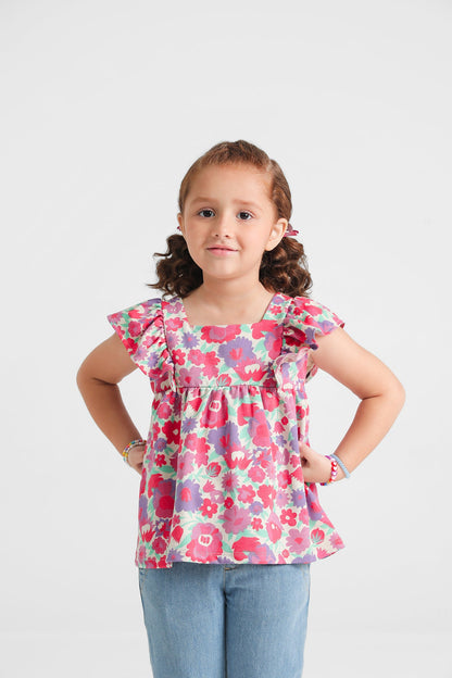 Ethnic - PRINTED TOP (E0668/301/999)