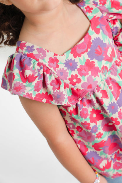 Ethnic - PRINTED TOP (E0668/301/999)