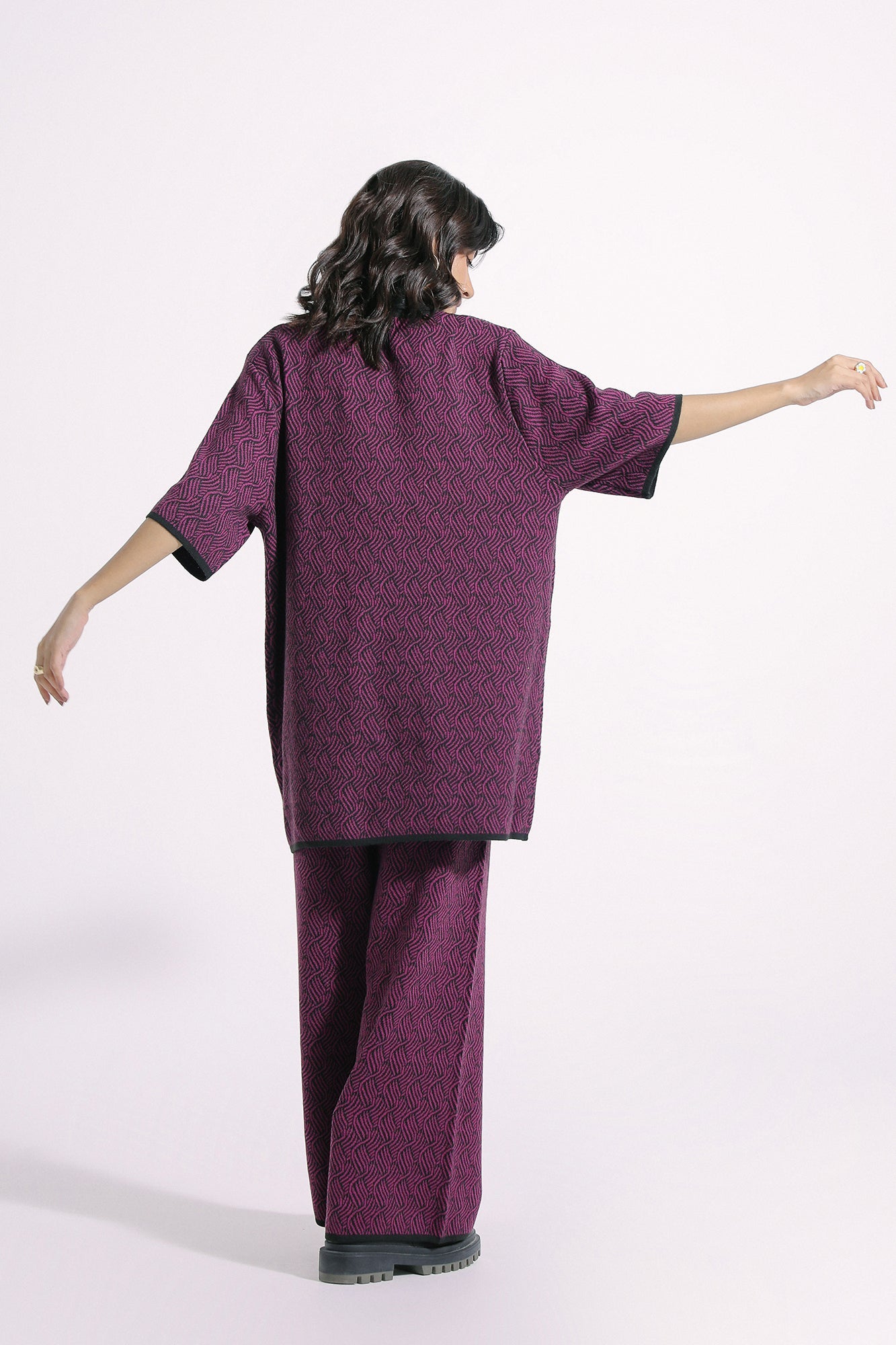 Ethnic - JACQUARD CO-ORD SET (E0675/108/519)