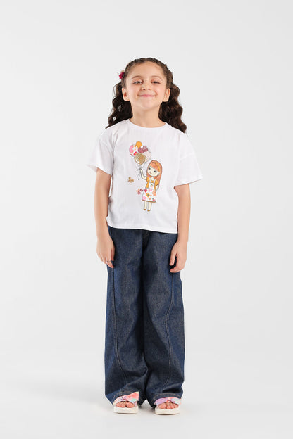 Ethnic - PRINTED T-SHIRT (E0683/401/001)