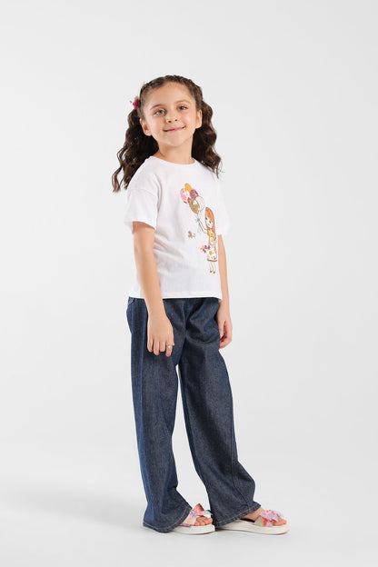 Ethnic - PRINTED T-SHIRT (E0683/401/001)