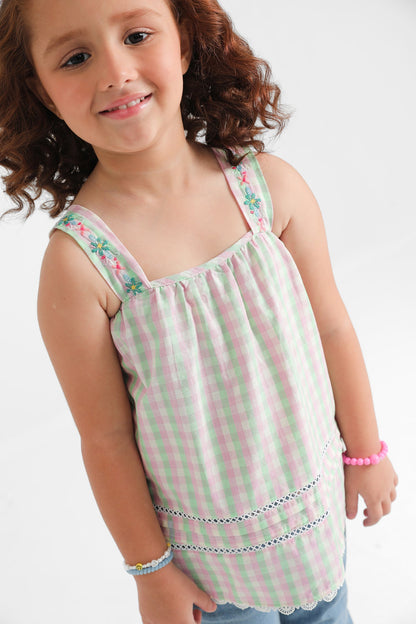 Ethnic - EMBROIDERED TOP (E0698/301/412)