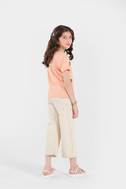 Ethnic - EMBROIDERED T-SHIRT (E0700/401/214)