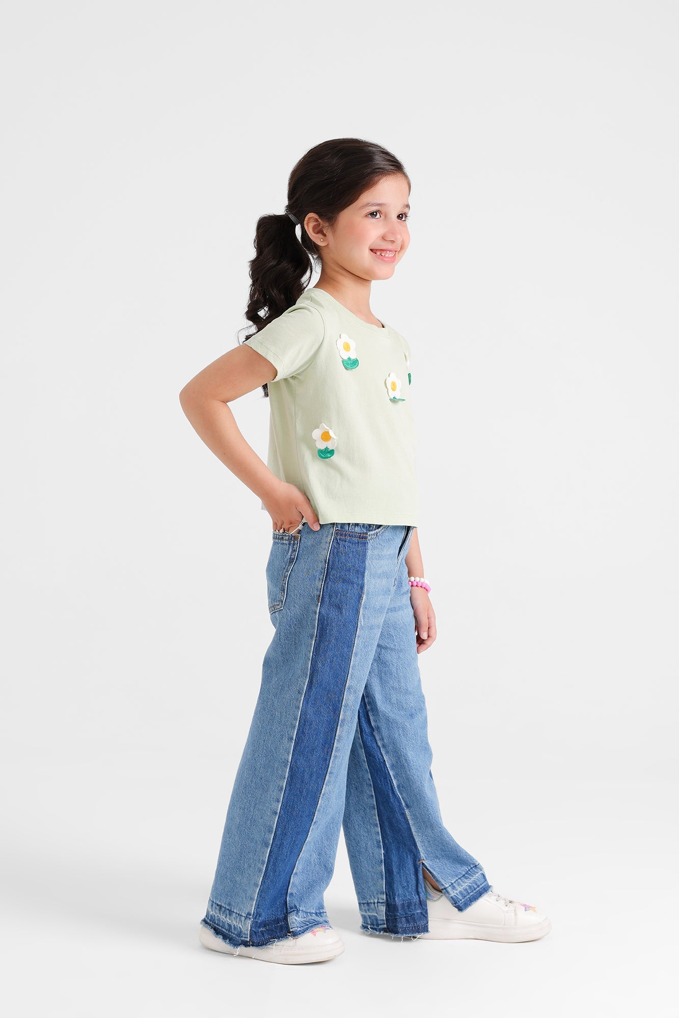 Ethnic - EMBROIDERED T-SHIRT (E0701/401/129)