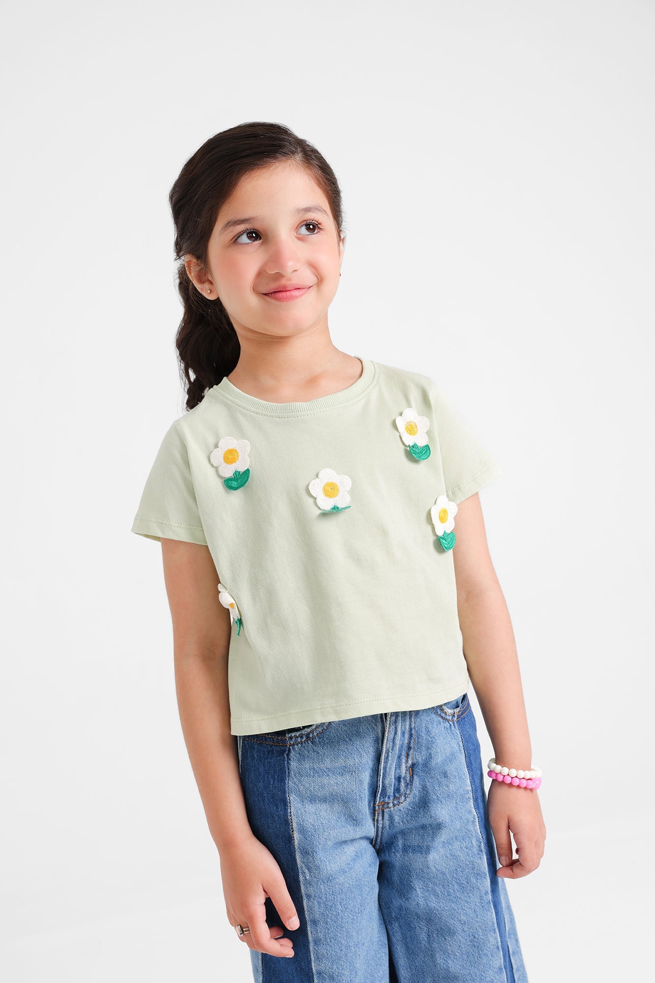 Ethnic - EMBROIDERED T-SHIRT (E0701/401/129)